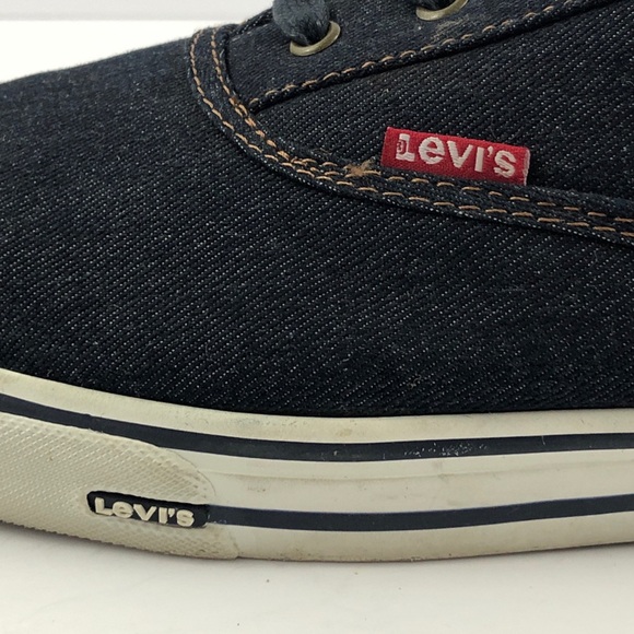Levi’s Shoes Mens 13 Ethan Denim II Canvas Sneakers - Picture 11 of 15